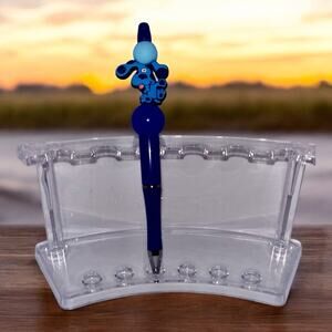 Blues Clues refillable beaded pen